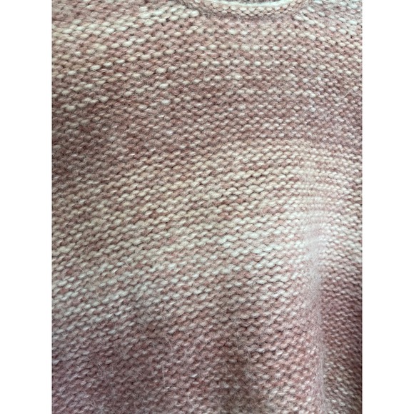 Rachel Zoe Women's Crew Neck Size M Wool Blend Striped Multi-Color Sweater L/S - Picture 4 of 10